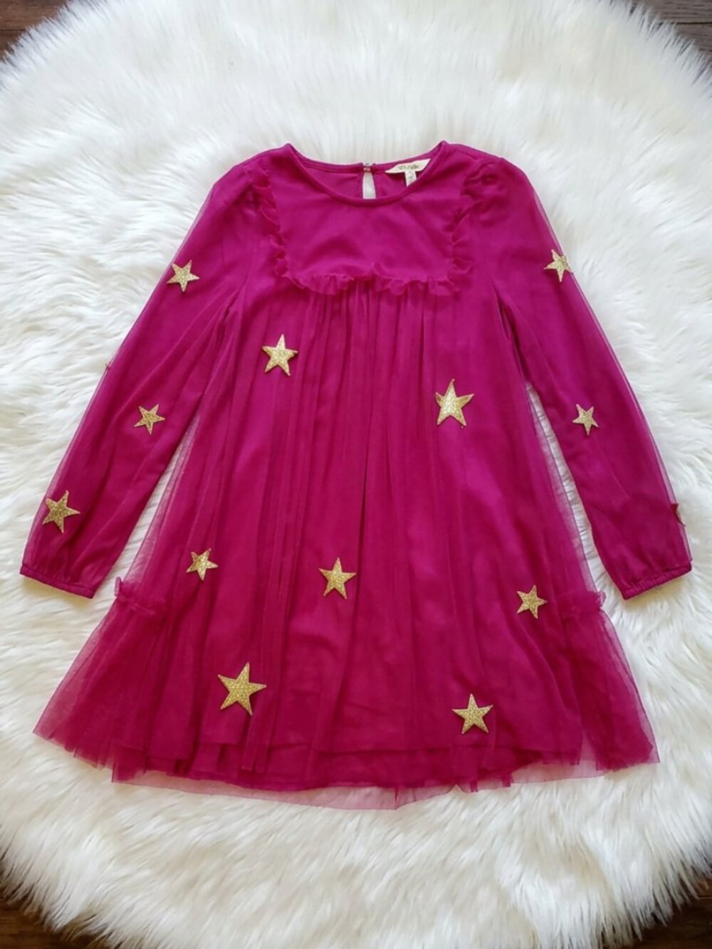 Matilda Jane Moments with You Twinkling Stars Tulle Dress Size 14